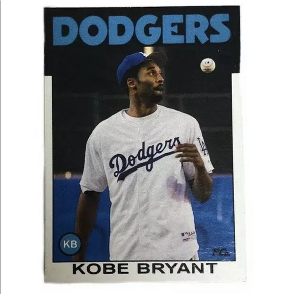 PHANTOM Other - Kobe Bryant Los Angeles Dodgers Trading Card RARE